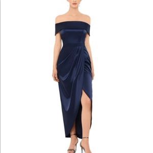 Off Shoulder formal evening dress